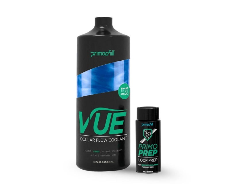PrimoChill Vue - Computer WaterCooling Coolant, Visual Flow, Solid/Non-Transparent, Full Protection, PrimoPrep Included, Proudly Made in The USA - Opaque Cobalt - Image 1
